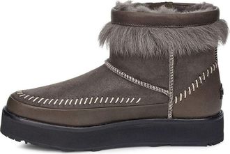 UGG (WMNS) UGG Fluff Punk Boot Fleece Lined 1102950-BLKO