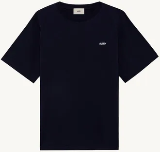 Autry EMBROIDERED LOGO TEE WOMAN