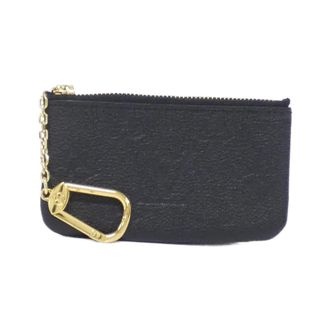 Louis Vuitton Black Leather Coin Purse/Coin Case (Pre-Owned)