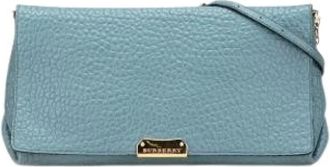 Burberry Pre-owned Cross Body Bags, female, Blue, Size: ONE SIZE Pre-owned Crossbody Bag
