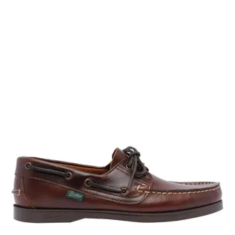 Paraboot Schoenen, Heren, Bruin, 43 EU, Leer, Bruine Platte Schoenen