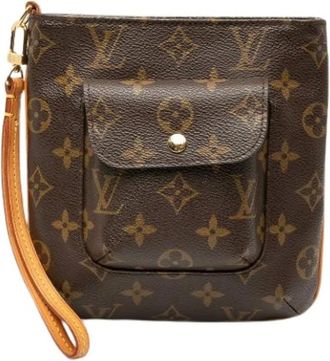 Louis Vuitton Pre-owned Clutches, female, Brown, Size: ONE SIZE Pre-owned Partition Clutch Bag