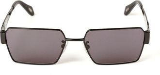 Just Cavalli Smoke Rectangular Unisex Sunglasses SJC153 0530 57