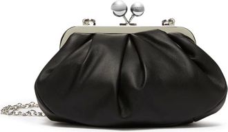 Max Mara Tassen, Dames, Zwart, ONE Size, Leer, Pasticcino Bag