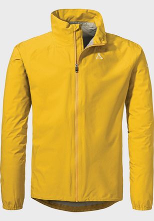 Sch&ouml;ffel Outdoorjacke SCH&Ouml;FFEL Jacket Style Lurbek MNS, Herren, Gr. 48, gelb (5205, gelb), Oberstoff: 100% Polyester; (Membran: Thermoplastisches Polyurethan),