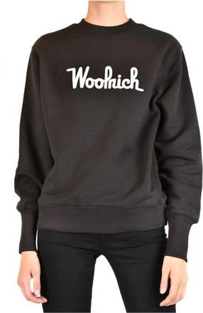Woolrich Stijlvolle Sweaters voor elke gelegenheid - Dames - Sweatshirts - Zwart - XS - Hoodies & sweatvesten