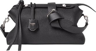 Fendi By The Way Soft Medium Handbag - Dames - Schoudertassen - Zwart - ONE Size - Leer - Tassen