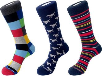 Unsimply Stitched 3-Pack Mens Crew Socks