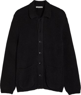 Ymc You Must Create Ymc Baker Cotton-knit Cardigan - Black - XL