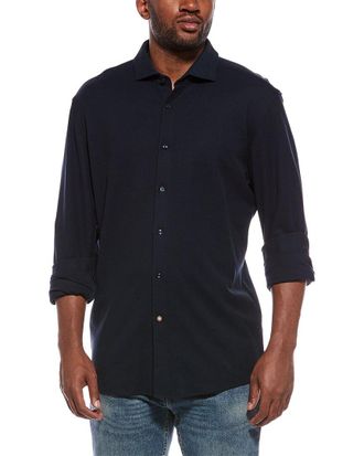 HUGO BOSS Boss Hugo Boss Hank Pique Slim Fit Shirt