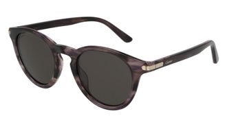 Cartier Grey Phantos Unisex Sunglasses CT0010S 003 48