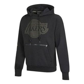 Air Jordan Mens Air Jordan NBA Los Angeles Lakers Casual Sports Fleece Pullover Black DB1527-010