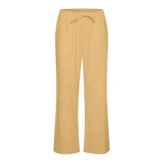 Saint Tropez Broek - Dames - Broeken - Beige - Maat: XS