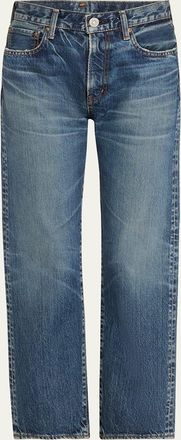Moussy Vintage Sumterville Straight Cuffed Jeans