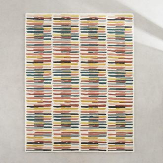 Maisons du monde Alfombra de lana tufting multicolor, 160x230 cm