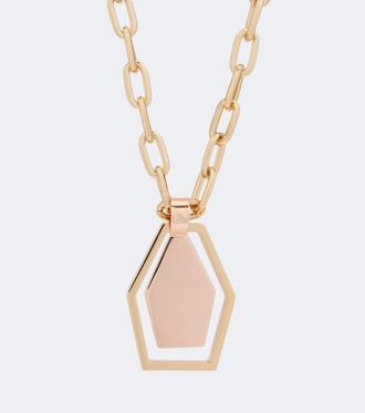 La DoubleJ Collar Swinging Portal chapado en oro