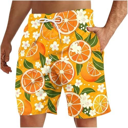 Short De Plage OXBOW Graphique - Été 2025 - Pour Surf, Détente - Boardshort Homme Confortable