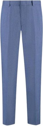 Michael Kors Chinos - Heren - Nette broeken - Blauw - M - Leer - Broeken