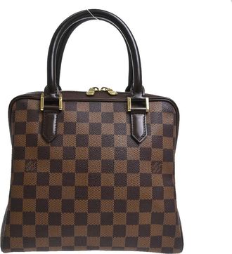 Louis Vuitton Triana Damier Brown Canvas Handbag (Pre-Owned)