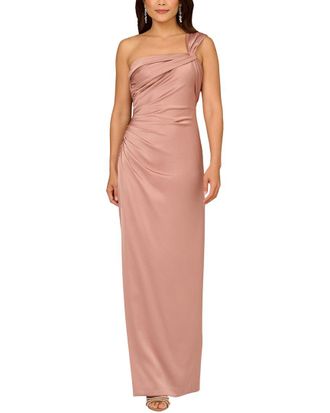 Aidan Mattox Solid Maxi Dress
