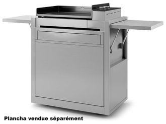 Forge Adour Forge Adour - Carro Para Plancha De Acero Inoxidable - Chpif60