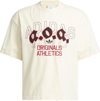 adidas AOA Graphic T-Shirt Asia Sizing Warm Vanilla KT7864