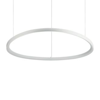 Netlighting Gemini Integrated LED Pendant Ceiling Light White 9100lm 4000K