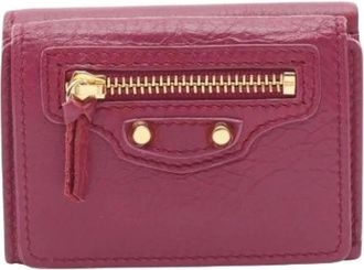 Balenciaga Pre-owned Wallets, female, Pink, Size: ONE SIZE Pre-owned Vintage Wallet