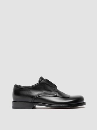 Officine Creative Emerald 003 Leather Derby Shoes in Black at Nordstrom, Size 40