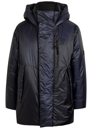 Rains Torna Padded Waterproof Shell Jacket - Navy - L