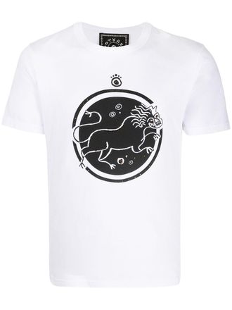 10 Corso Como Lion print T-shirt - White