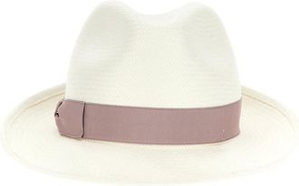Borsalino White Panama Hat