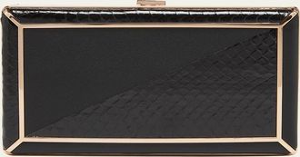 Gabriela Hearst Callas Leather & Snakeskin Clutch Bag