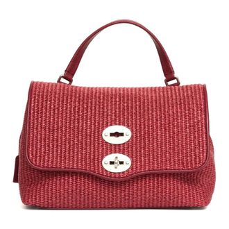 Zanellato Handbags, female, Red, Size: ONE SIZE Postina Small Vimini