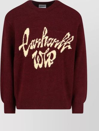 Carhartt Work in Progress long sleeve ribbed cuff crew neck sweater