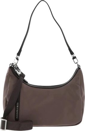 Mandarina Duck Hunter Mini Schoudertas - Dames - Schoudertassen - Bruin - ONE Size - Nylon - Tassen