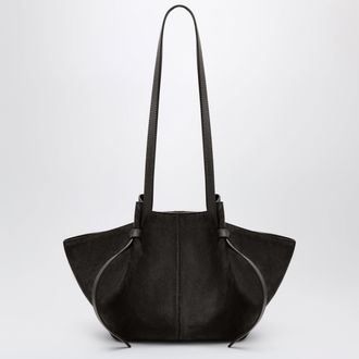Yuzefi Mochi Bag in Ganache Suede Leather