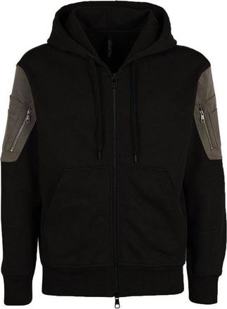 Neil Barrett Black Cotton Mens Sweatshirt