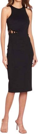Amanda Uprichard Cassini Dress In Black