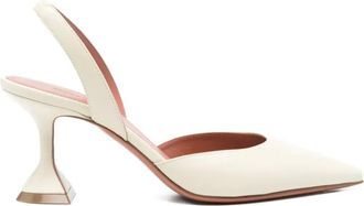Amina Muaddi Pumps Holli 90mm - Toni neutri