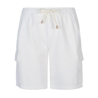 Eleventy Bermuda Cargo - male - Eleventy - Casual Shorts - White - M - Shorts