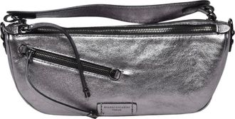 Gianni Chiarini Tassen, Dames, Grijs, ONE Size, Leer, Cindy Met Heuptas