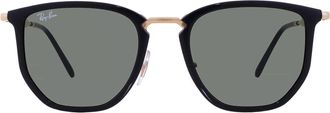 Ray-Ban Green Irregular Unisex Sunglasses RB4451 630631 50