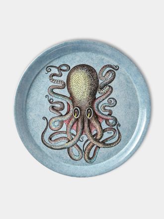 Fornasetti Polipo Wood Round Tray (23.5in/60cm)