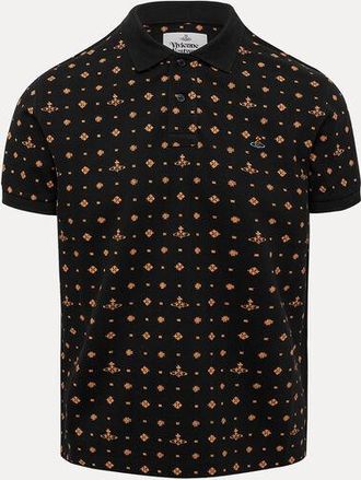 Vivienne Westwood Classic Polo Printed Piquet Ikat XXL Men