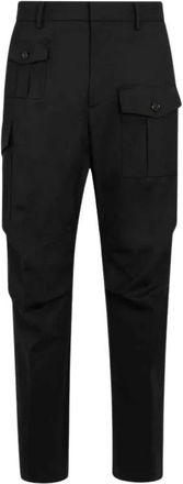 Dsquared2 Uomo, Pantaloni, Nero, 2Xl, new