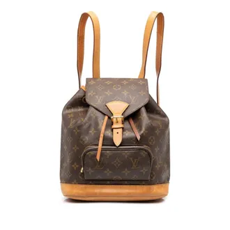 Louis Vuitton Brown Pvc Leather Backpack (Pre-Owned)