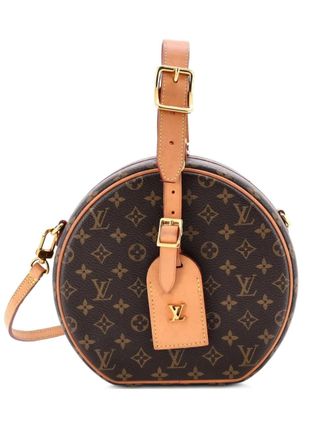 Louis Vuitton Petite Boite Chapeau Bag Monogram Canvas crossbody bag - Brown