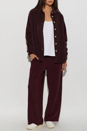 American Vintage Corduroy Shirt, Womens, Purple