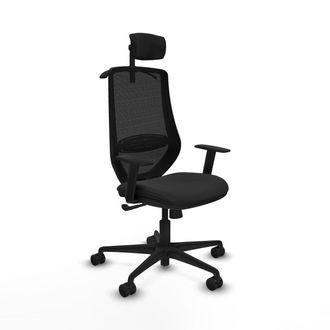 Piqueras y Crespo Piqueras Y Crespo Mardos Silla De Oficina Negra Confort